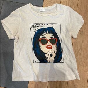 Re/Done | Tops | New Redone Classic Tee In Peanuts Crush | Poshmark